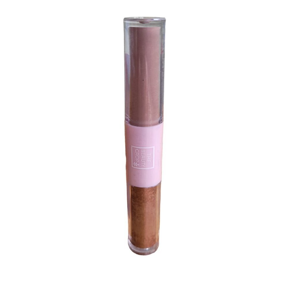 Pigmented Dual-Ended Liquid Eyeshadow Duo by The Beauty Crop Matte & Glitter